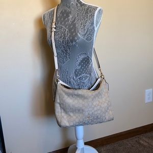 Light Tan Coach Purse/Crossbody